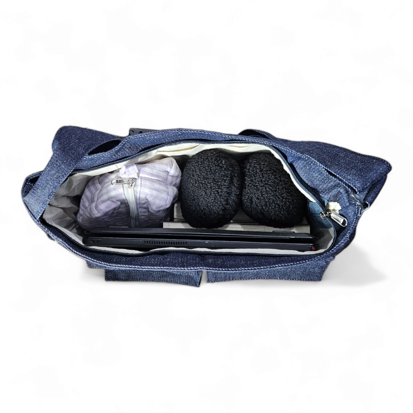 Denim Cargo Bag