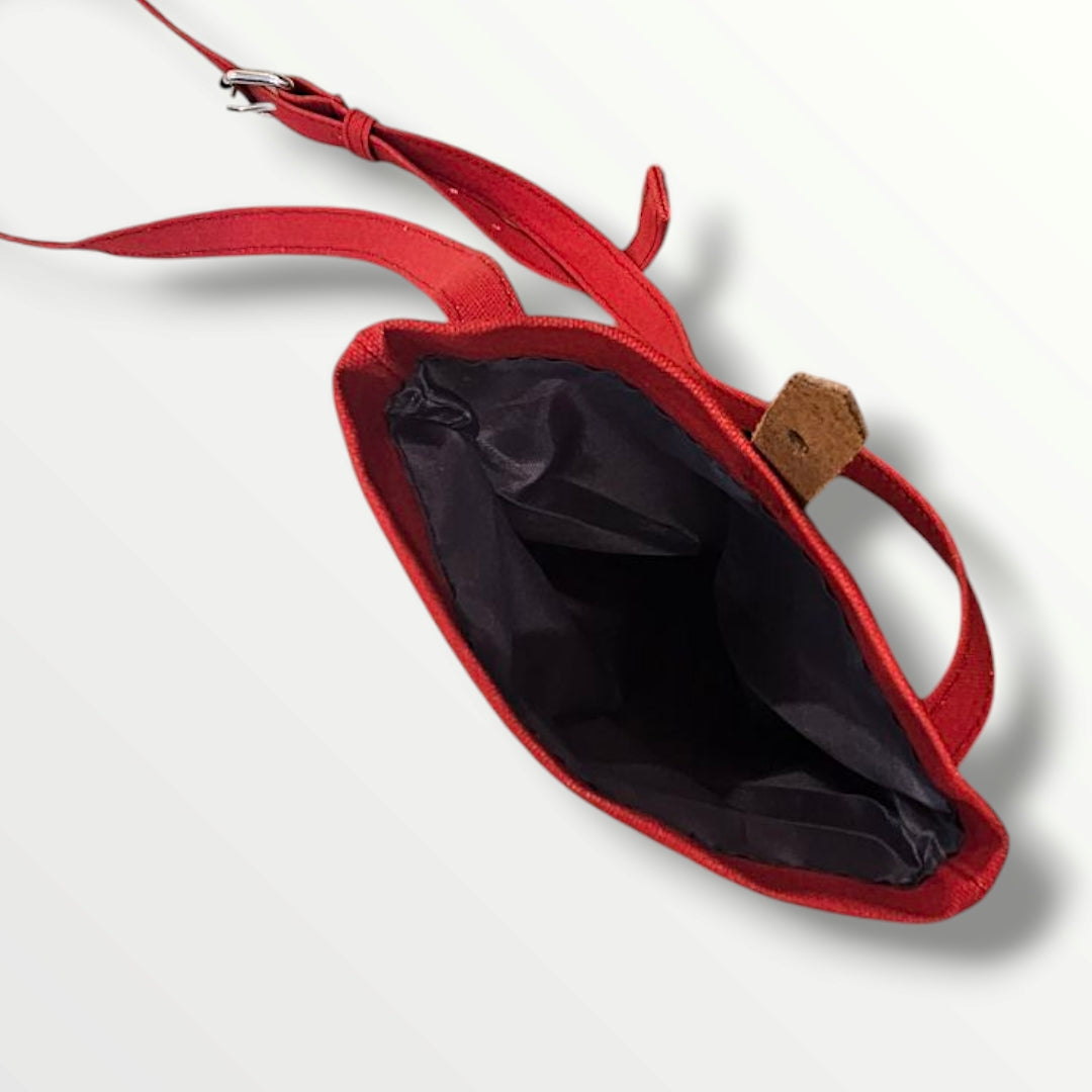 RED CROSSBODY BAG