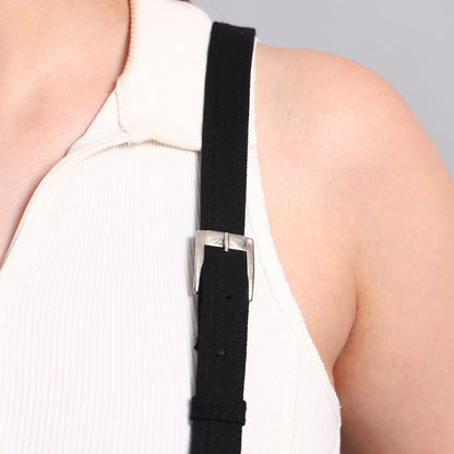 BLACK CROSSBODY BAG