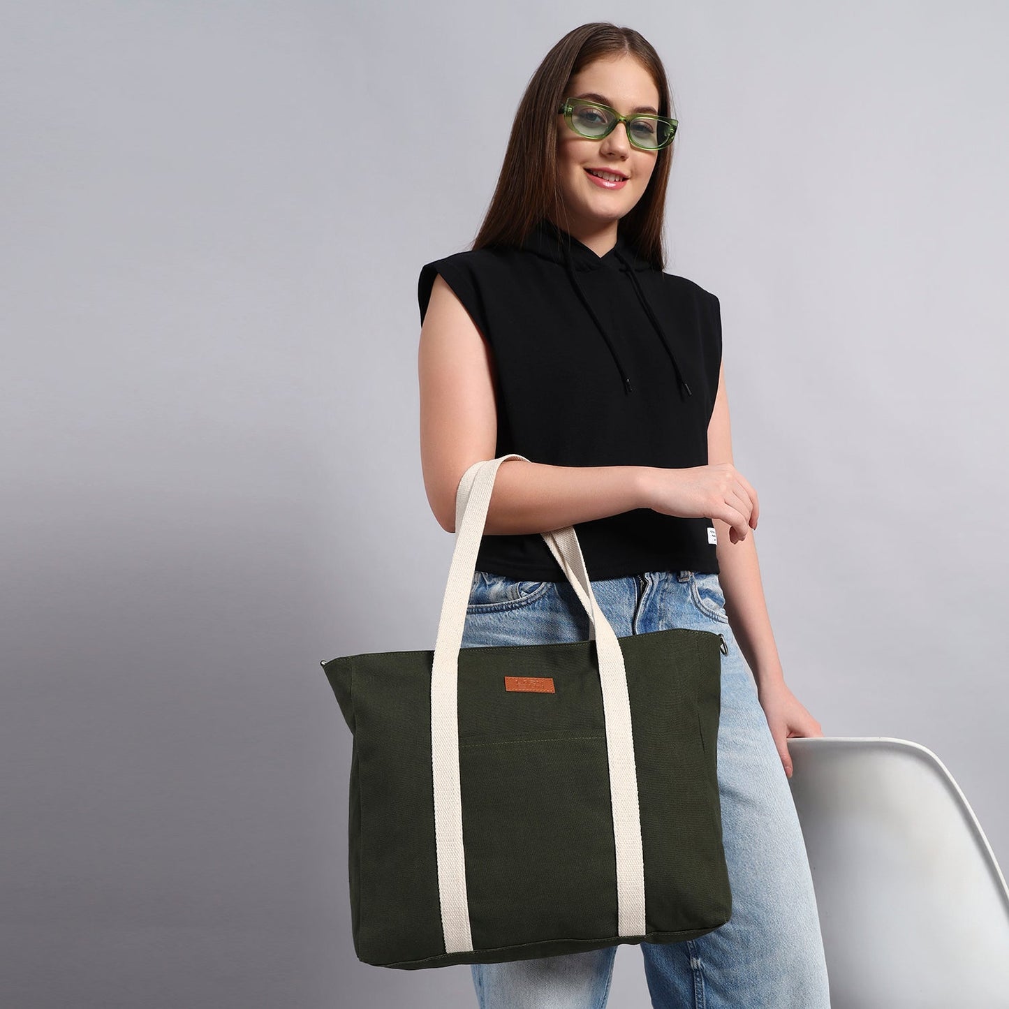 RED TOTE BAG