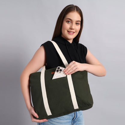 OLIVE TOTE BAG