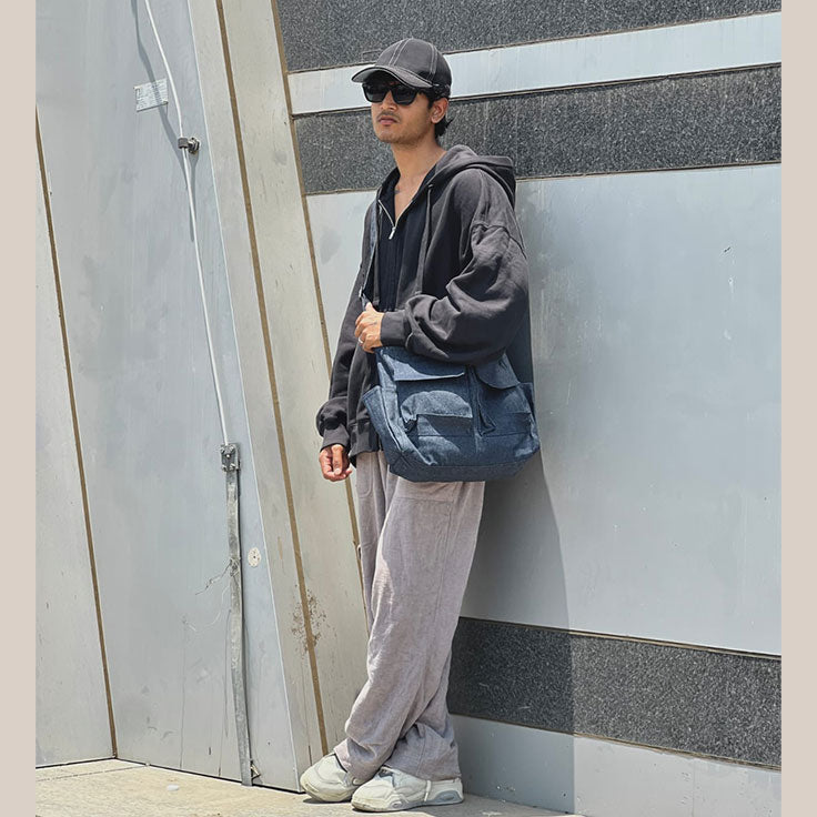 Denim Cargo Bag