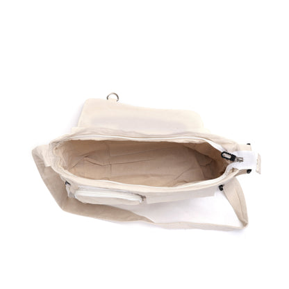 White Letter Bag